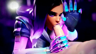 Invisible Touch Teases Soldier: 76 in Hot Overwatch Blowjob Fantasy
