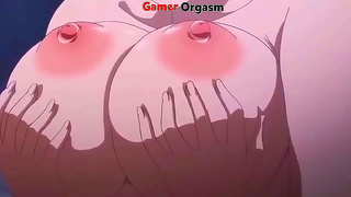 Fiery Redhead MILF Tempts with Luscious Curves in Steamy Anime Encounter
