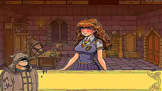 Hermione Seduces Snape in Forbidden Magic Class Tryst