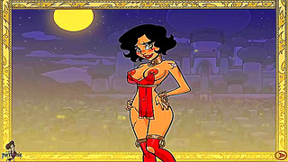 Jasmine Surrenders to Lust in Wild Hentai Harem Fantasy