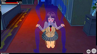 Maid Teases Lonely Gamer with Seductive Dance Fiery Passion