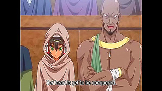 Submissive Demon Slave Begs for Mercy in Busty Mistress Erotic Grasp