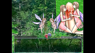 Twin Fairy Charms Seduce Brave Warriors in Hot Monster Girl Tryst