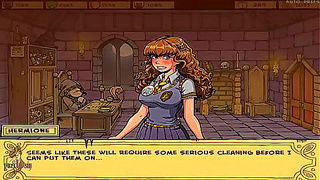 Young Witch Enchants Teacher with Forbidden Classroom Desire Spell