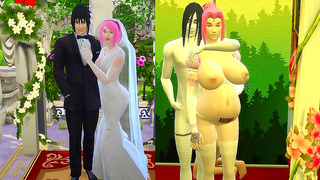 Pregnant Brides Secret Affair Unfolds at Altar in Steamy Hentai Drama