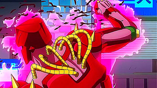 Jojo Beauty Dominates in Hot Animated Pleasure Ride
