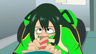 Froppy Ignites Forbidden Desire in Steamy My Hero Academia Encounter