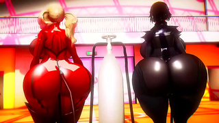 Ann Makoto Collide in Steamy 3D Hentai Lust Fest