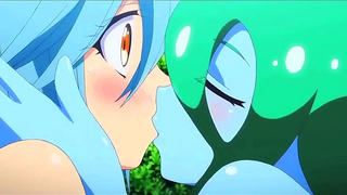 Cute Anime Girls Ignite Forbidden Romance with Fiery Kisses and Lustful Trysts
