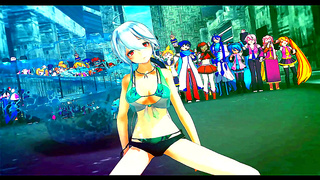 Anime Beauties Sizzle on Runway with Seductive Catwalk Fantasies