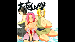 Hokage Succumbs to Luxurious Blowjobs Busty Group Pleasures