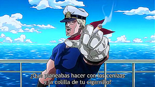 Jotaro Seduced by Enchanting Anime Babe Under Starlit Skies