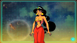 Princess Seduces Akaburs Crew with Sultry Sci-Fi Moves – Galactic Desire Unleashed