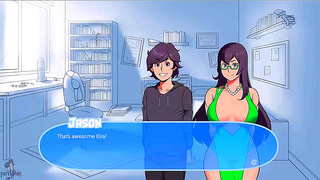 Teen MILF Dominates Cold Night with Hot Doggy Action in Winter Hentai