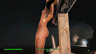 Vault-Tec Vixen Enjoys Hardcore BDSM Pleasures in Fallout Fantasy