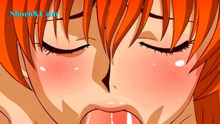 Nami Tempting Twin Lads in Hot One Piece Hentai Fantasy