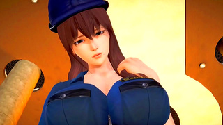 Busty Cop Pleads for Hard Cock in Steamy 3D Hentai Ride