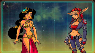 Princess Surrenders to Seductive Genies Magic in Steaming Anime Tryst