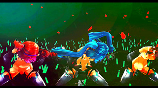 Enchanted Nights: Seductive Dancers Ignite Passion in Vivid MMD Fantasy