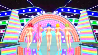 Cute Virtual Idol Tempted by Dark Desires in Immersive MMD Realm