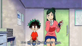 Steamy Encounters Between Heroes in My Hero Academia Erotic Fantasy Night
