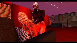Blonde Bombshell Gets Double Stuffed in Steamy Hentai Threesome