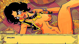 Jasmines Hot Threesome with Buff Genie Ignites Magical Pleasure