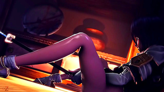 Rukia Yields to Forbidden Desires – Ecstasy Overwhelms in Steamy Creampie Scene