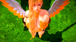 Sariel Dominates Sensual 3D Ride to Explosive Pleasure Peak