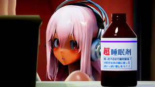 MMD Beauty Teases Her Man in Sultry Cartoon Tryst