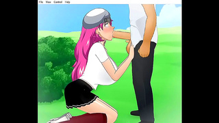 Dragon Girl Pleasures Hero with Steaming Blowjob in Wild Hentai Fantasy