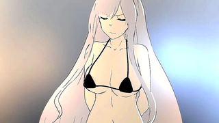 Lush Hentai Beauty Tempts Lover With Sultry Dance Alluring Charms