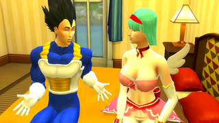Bulmas Hot Tryst Ignites a Wild Dragon Ball Cuckold Fantasy Frenzy