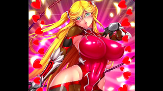 Curvy Anime Beauty Seduces Her Man in Sultry Nighttime Tryst
