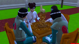 Tentens Forbidden Lust with Naruto Ignites in Secret Team 9 Encounter