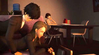 Sae Nijima Enjoys Wild Anal Ride on Couch – Steamy Hentai Encounter