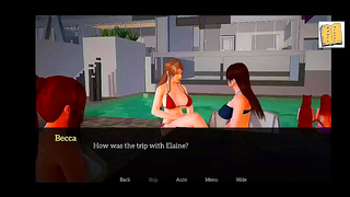 Busty Milf Step-StepMom Seduces Curvy Teen in Steamy 3D Hentai Fantasy