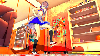 Busty Maids Seductive 3D Fantasy Turns Into Wild Hentai Pleasure