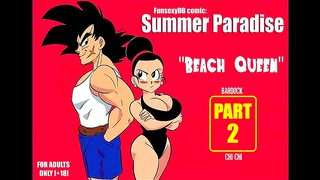 Chi-Chi Ignites Passion with Wild Blowjob for Battle-Worn Bardock – DB Heat