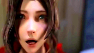 Aerith Brings Hot Glory Hole Action in Sultry Final Fantasy Encounter