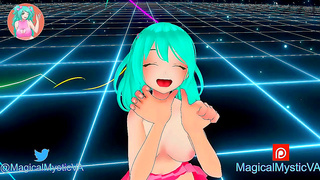 Anime Cutie Sparks Hot Virtual Romance in Steamy VR Chat Tryst