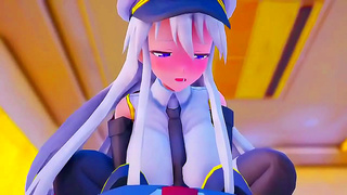 Captain Succumbs to Temptation with Fiery Kunoichi in Steamy Ninja Tryst