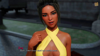 Fiery Redhead Meets Busty Brunette in Steamy 3D Hentai College Orgy