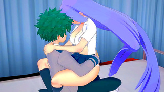 Nejire Leads Izuku Into Temptation With Hot My Hero Academia Moment