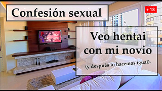 Spanish Hentai Lovemaking – Girlfriend Enjoys Steamy Cosplay Bondage Play With Boyfriend