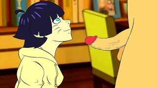 Himawari Embraces Desire: Wild Blowjob Fantasy Unfolds in Hot Animation