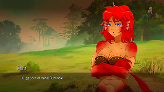 Redhead Conquers Pure Maiden Post-Battle in Steamy Fantasy Encounter