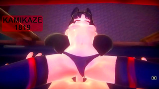 Monster Babes Tempt Brave Hero in Hot Anime Hentai Adventure