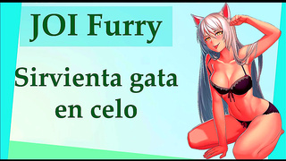 Furry Maid Teases You Into Hot JOI Action – Seductive Fun Awaits