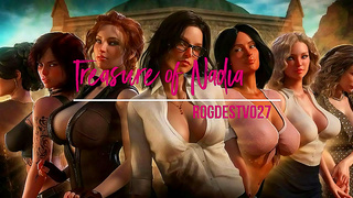 Nadias Hot Tryst: Wild Threesome with Busty 3D Anime Babes Unleashed